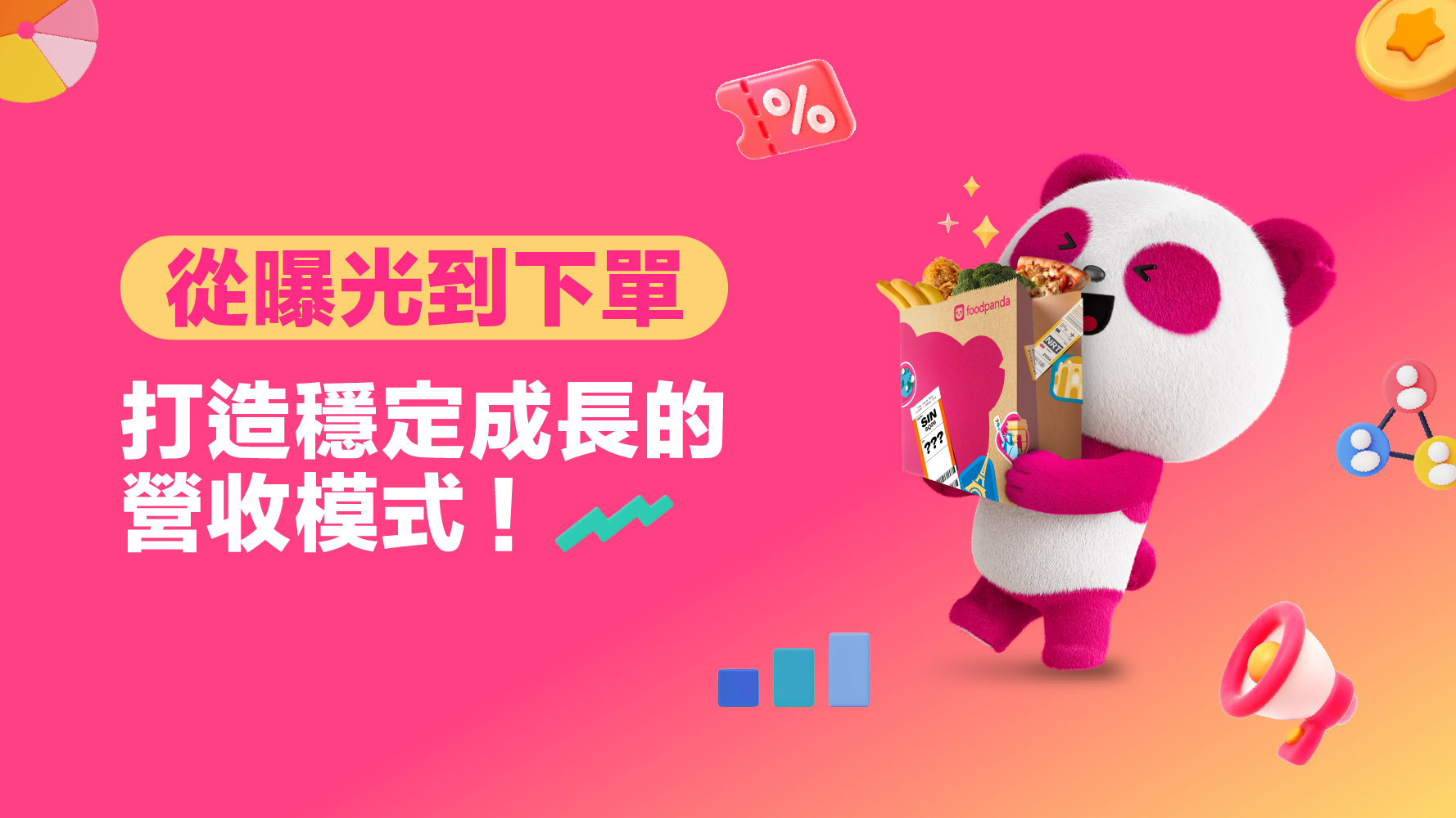 從曝光到下單，打造穩定成長的營收模式